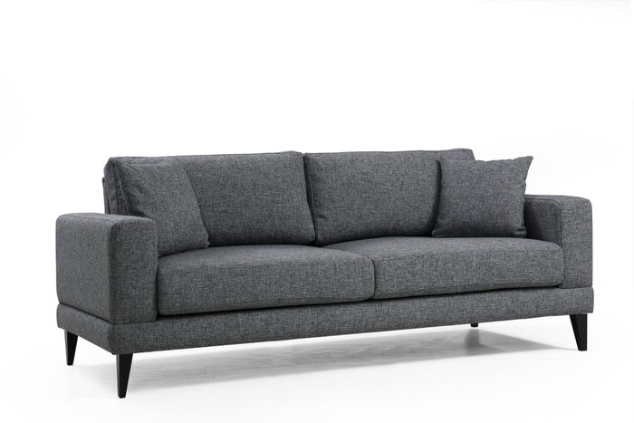 Atelier Del Sofa Sofá Cama 3 Plazas Gris Oscuro 210x90x85 cm